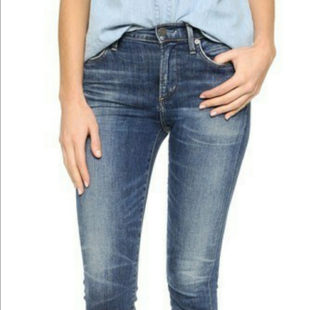 Citizens Of Humanity High Rise Skiny Jeans Sz 31
